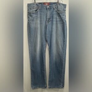 Lucky Brand Men's Straight Leg Jeans | Size 36x34 | Medium Wash Denim